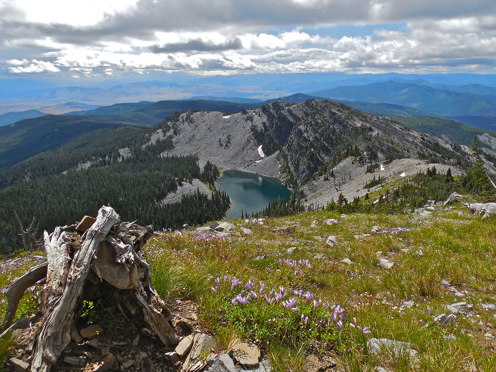 Photo of the Cabinet Mountains in northwest Montana, where Nick Lyman was born and raised