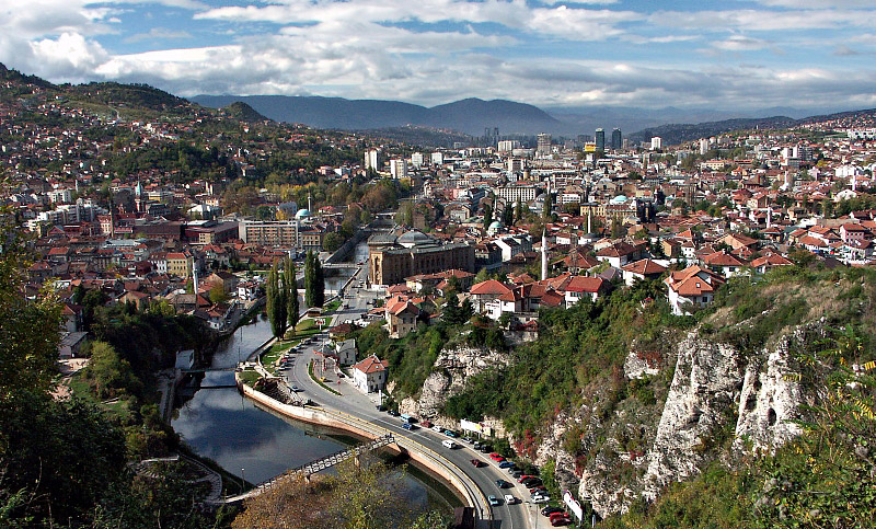 Photo of Sarajevo in Bosnia and Herzegovina